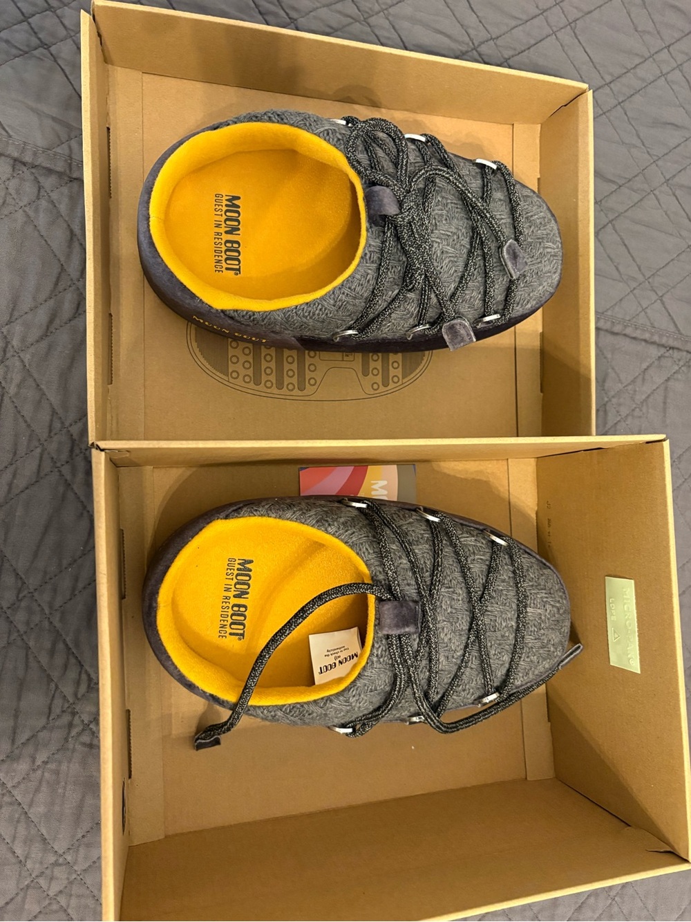 Moon Boot x Guest In Residence EVX Knit Mule Slippers